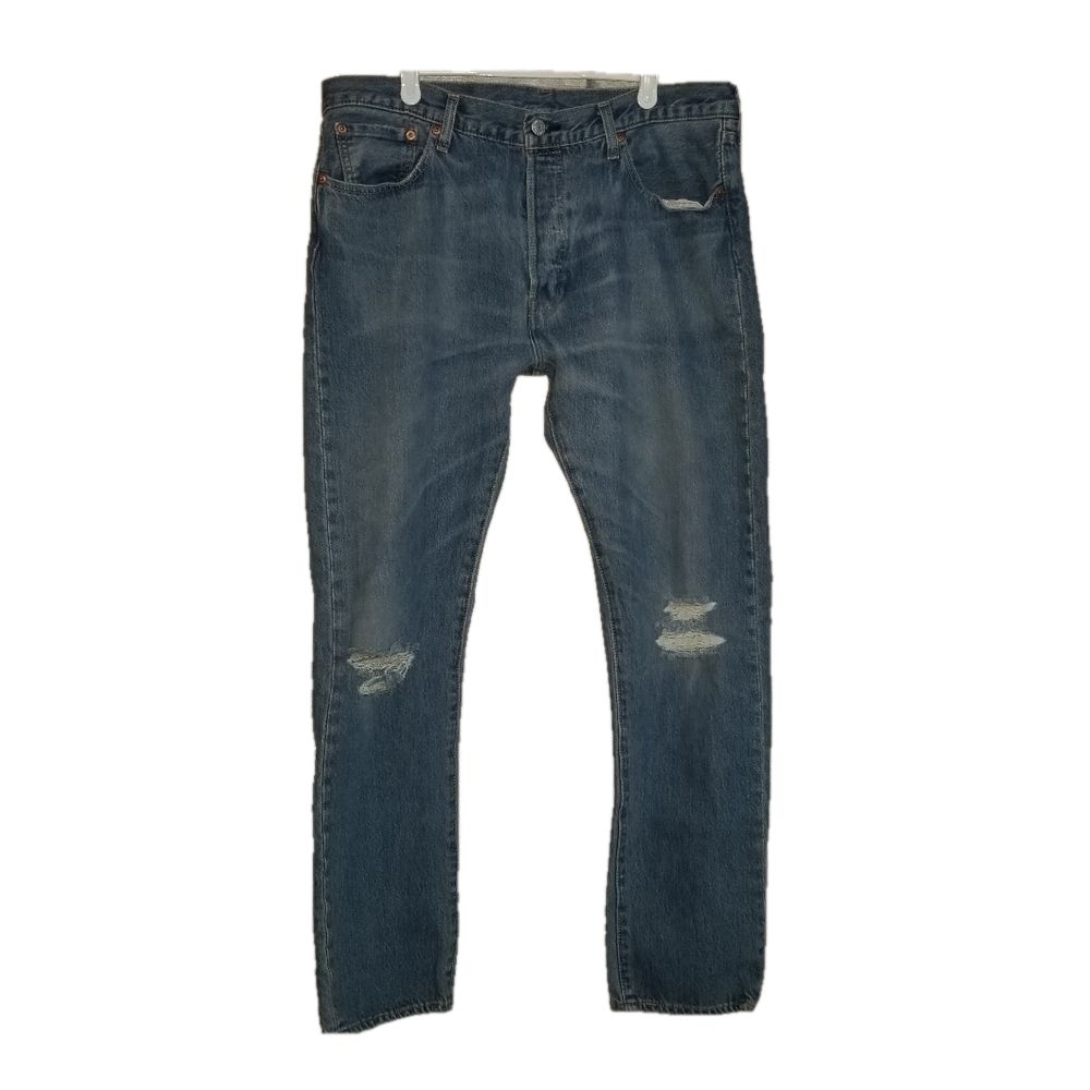Levi's 501 S Buttonfly Jeans Label Reads Size 36x32*
